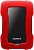 Жесткий диск A-Data USB3.0 2TB AHD330-2TU31-CRD HD330 DashDrive Durable 2.5" красный