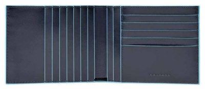 Кошелек мужской Piquadro Blue Square PU1241B2R/BLU2 синий натур.кожа