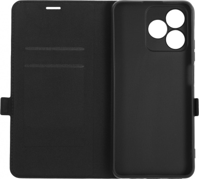Чехол (флип-кейс) BoraSCO для Realme C51/C53/Note 50 Book Case черный (72246)