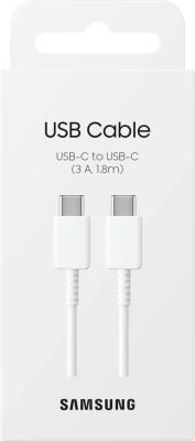 Кабель Samsung EP-DX310JWEGEU USB Type-C (m)-USB Type-C (m) 1.8м белый