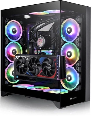 Корпус Thermaltake CTE E600MX черный без БП E-ATX 11x120mm 4x140mm 2xUSB3.0 audio bott PSU