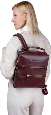 Рюкзак женский Piquadro Patricia CA6771W140/BO бургунди натур.кожа