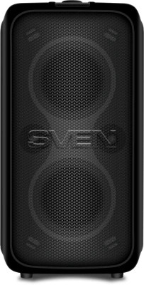 Колонка порт. Sven PS-1000 черный 160W 1.0 BT/3.5Jack 10м 8000mAh (SV-022686)