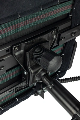 Кресло игровое A4Tech Bloody GC-580 черный/серый искусственная замша с подголов. крестов.