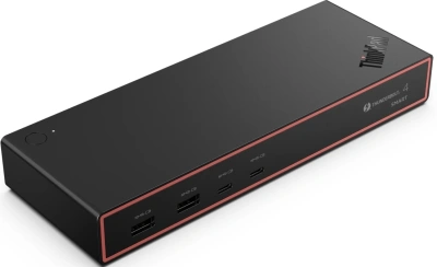Стыковочная станция Lenovo 40BE0135EU Thunderbolt 4 черный 1xHDMI 2xDP 2xUSB Type-C 4xUSB 3.1