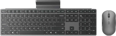 Клавиатура + мышь Lenovo 700 Modern клав:серый мышь:серый USB беспроводная BT (GX31S04977)