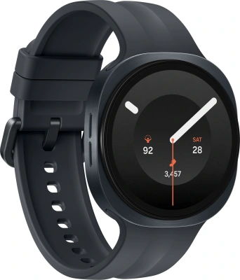 Смарт-часы Samsung Galaxy Watch 9 LTE Watch 9 40мм 1.3" Super AMOLED корп.серый рем.серый разм.брасл.:130-190мм (SM-L345FZKACAU)