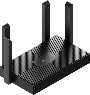 Роутер беспроводной Cudy WR1500 AX1500 10/100/1000 черный