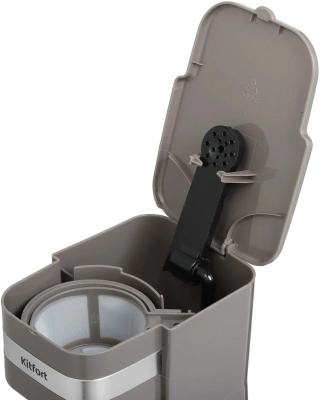 Кофеварка капельная Kitfort КТ-7316 750Вт коричневый/нержавеющая сталь
