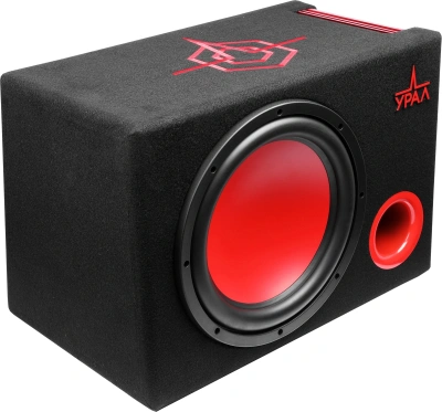 Сабвуфер автомобильный Ural АС-У12А 300Вт активный (30см/12")