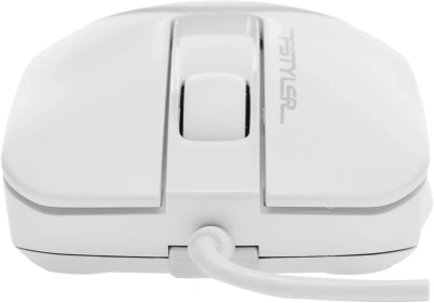 Мышь A4Tech Fstyler FM12S белый оптическая 1200dpi silent USB 3but (FM12S WHITE)