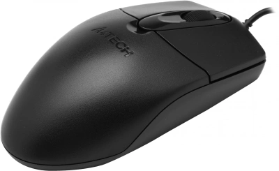Мышь A4Tech OP-720S черный оптическая 1200dpi silent USB 2but
