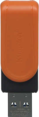Флеш Диск Kingston 256GB DataTraveler Exodia S DTXS/256GB USB3.0 оранжевый/черный