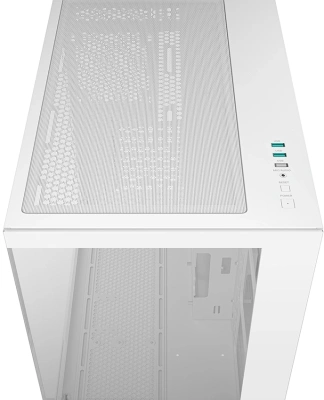 Корпус Deepcool CG530 WH белый без БП ATX 10x120mm 4x140mm 1xUSB2.0 2xUSB3.0 audio bott PSU