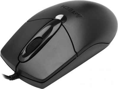 Мышь A4Tech OP-720S черный оптическая 1200dpi silent USB 2but