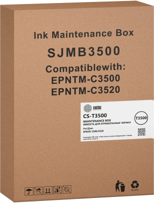 Бункер Cactus CS-T3500 (SJIC22P/SJIC24P/SJMB3500 ёмкость для отработанных чернил) для Epson TM C3500/C3520