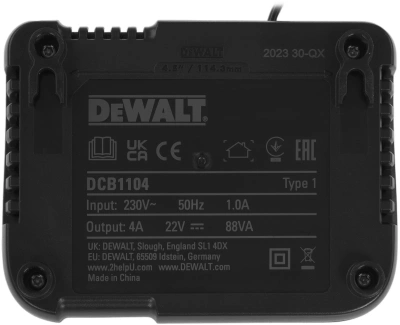 Батарея аккумуляторная DeWalt DCB1104P2 18В 5Ач Li-Ion (З/У в компл.)