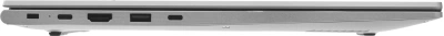 Ноутбук Machcreator Genesis R17 Ryzen 5 7640HS 16Gb SSD1Tb AMD Radeon 760M 17.3" IPS QHD (2560x1600) без ОС silver WiFi BT Cam 8612mAh (JJ00G400HRU)