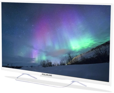 Телевизор LED PolarLine 32" 32PL53TC белый HD 60Hz DVB-T DVB-T2 DVB-C DVB-S2 USB WiFi (RUS)