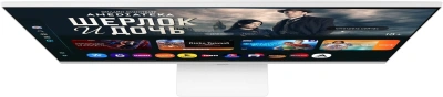 Монитор Samsung 32" M7 S32FM703UIXCI белый VA LED 16:9 HDMI M/M матовая 3000:1 300cd 178гр/178гр 3840x2160 60Hz 4K USB 6.8кг