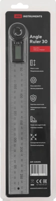 Угломер Ada AngleRuler 30 электронный серебристый/черный (А00395)