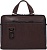 Деловая сумка Piquadro Harper CA4098AP/TM с отделением для ноутбука 14" темно-коричневая натур.кожа