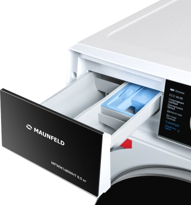 Стиральная машина Maunfeld MFWM148IWHT класс: A+++ загр.фронтальная макс.:8кг белый инвертор