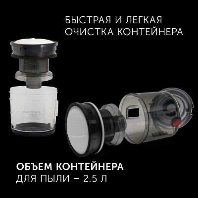 Пылесос Polaris PVC 2003RI 2000Вт красный/серый