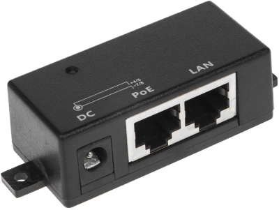 Инжектор PoE Osnovo Midspan-1/P1 10/100BASE-T 30Вт