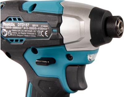 Шуруповерт Makita DTD157Z аккум. патрон:шестигр.1/4"
