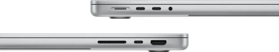 Ноутбук Apple MacBook Pro A3401 M4 Pro 12 core 24Gb SSD512Gb/16 core GPU 14.2" Liquid Retina XDR (3024x1964) macOS silver WiFi BT Cam (MX2E3LL/A)