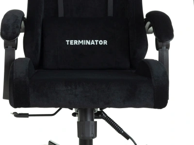 Кресло игровое Knight Terminator черный Light-20 крестов. металл