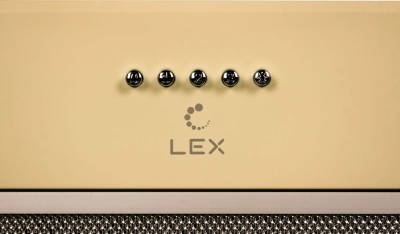 Вытяжка встраиваемая Lex GS Bloc P 600 IV слоновая кость управление: кнопочное (1 мотор)