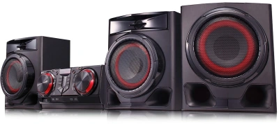 Минисистема LG XBoom CJ45 черный 720Вт FM USB BT