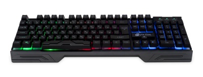 Клавиатура Оклик 709G черный USB for gamer LED (1788144) кабель 1.8м