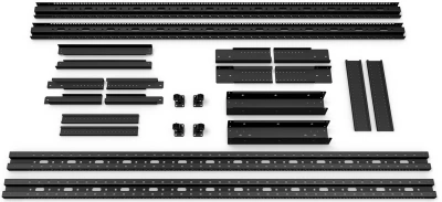 Стойка двухрамная Cabeus RA-47U-1000 RA-47U-1000-BK 47U 515ммx960мм 280кг черный