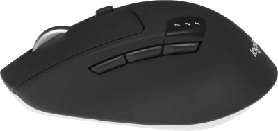 Мышь Logitech M720 Triathlon черный оптическая 1000dpi беспров. BT/Radio USB 6but (910-004794)