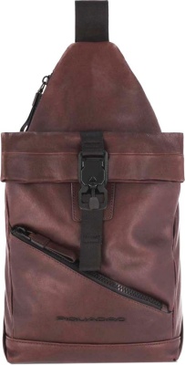 Рюкзак слинг Piquadro Harper CA5678AP/TM темно-коричневый натур.кожа