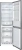 Холодильник Gorenje NRK619FAS4 2-хкамерн. серый Холодильник Gorenje NRK619FAS4 2-хкамерн. серый