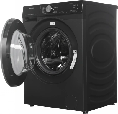Стиральная машина Hisense WD5S1045BB класс: A загр.фронтальная макс.:10.5кг (с сушкой) черный инвертор