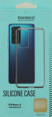 Чехол (клип-кейс) BoraSCO для ZTE Blade L9 прозрачный (40854)