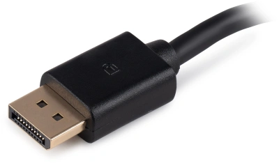 Переходник Buro DisplayPort (m)/HDMI (f) черный (BU-HDMI(F)-DP(M))