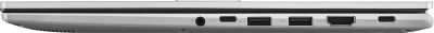 Ноутбук Asus Vivobook 15 M1502NAQ-BQ272 Ryzen 5 150 16Gb SSD512Gb AMD Radeon 660M 15.6" IPS FHD (1920x1080) без ОС silver WiFi BT Cam (90NB1842-M00M50)