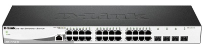 Коммутатор D-Link DGS-1210-28/ME/A2B 24x1Гбит/с 24xКомбо(1000BASE-T/SFP) 4SFP управляемый