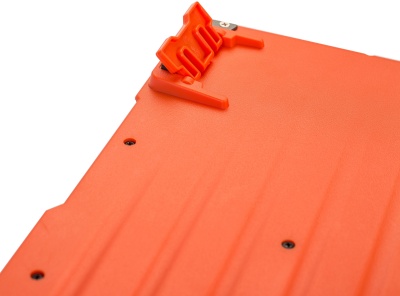 Клавиатура Оклик 717G BLACK DEATH черный/оранжевый USB Multimedia for gamer LED (476395) кабель 1.5м