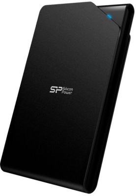 Жесткий диск Silicon Power USB3.0 1TB SP010TBPHDS03S3K S03 Stream 2.5" черный