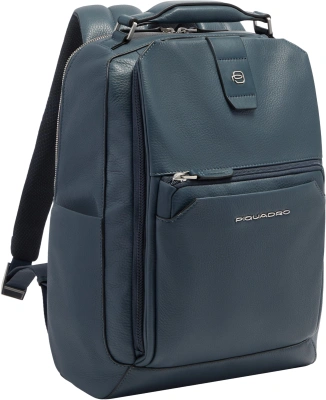 Рюкзак мужской Piquadro Tebe CA7157W144/BLU синий натур.кожа