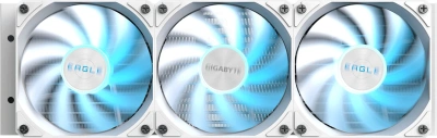 Система водяного охлаждения Gigabyte Eagle 360 ICE ARGB Soc-AM5/AM4/1200/1700/1851 белый 4-pin 13-37.6dB Al Ret (GP-GIGABYTE EAGLE 360I)