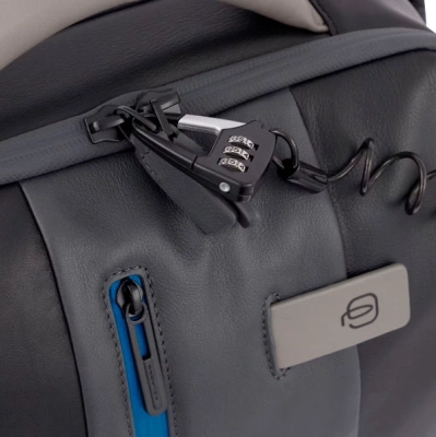 Рюкзак мужской Piquadro Urban CA4818UB00/NGR черный/серый натур.кожа