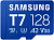 Флеш карта microSDXC 128GB Samsung MB-MB128T T7 V30 A2 w/o adapter